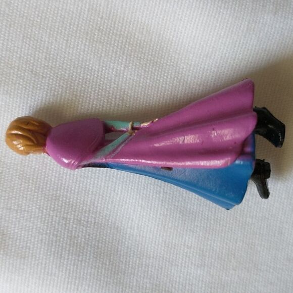 Disney Frozen Anna MINI Figure 1.5" Cake Topper Toy Figurine PVC Miniature - Picture 3 of 10